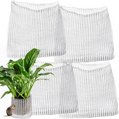 Root Guard Gopher Proof Wire Basket Mole and Vole Mesh Wire Baskets Underground Stainless Steel Wires for Plants Root Protection (4, 10 Gallon)