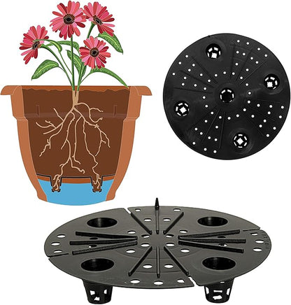 Bloem Ariana Pot Planter: 16" - Living Green - Durable Resin Pot, for Indoor and Outdoor Use, Gardening, Self Watering Disk Included, 6 Gallon Capacity