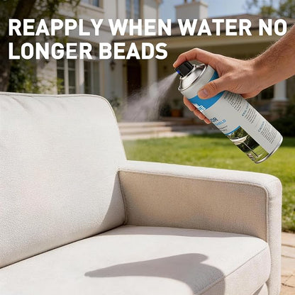 BERlOVE Outdoor Fabric Protector Spray: Waterproof & UV Protection for Patio Furniture, Upholstery, Cushions, Umbrellas and More– Durable Water Shield, 12.8oz