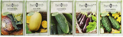 Premium 30 Variety Vegetable Seeds! All Seeds are Heirloom, 100% Non-GMO!