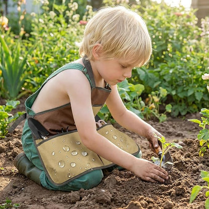 Gardening Apron - Gardening Tool Bag With Apron,Tool Bags & Aprons Tote Storage Bag with Pockets Tool Apron Practical Gardening Gifts for Men