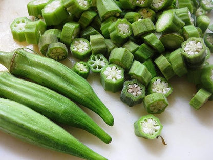 Seeds Louisiana Green Okra (Bamia, Lady Finger) Heirloom Vegetable Non GMO