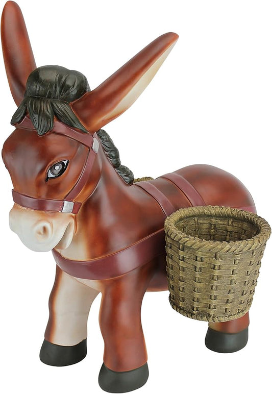Design Toscano Pancho the Burro Planter Sculpture