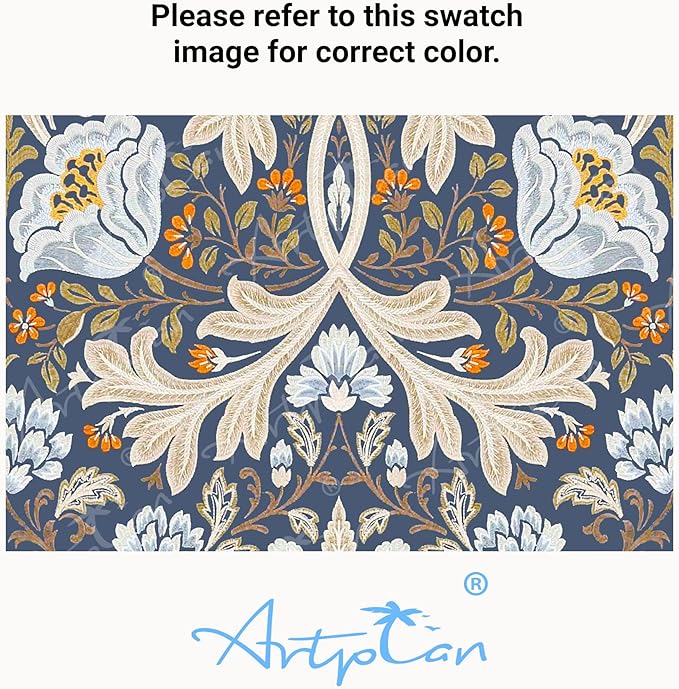 ARTPLAN Outdoor Chasie Lounge Tufted Thick Cushion with Ties,Replacement Wicker Chair Cushion for Paito Fruniture,72x22x4inches,All Weather,Floral