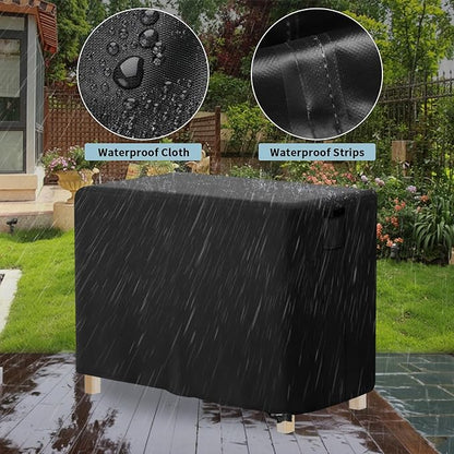 Outdoor Raised Garden Bed Cover for Winter (Only Cover),Waterproof Raised Planter Boxes Stand Covers - 97 x 25 x 32 inch