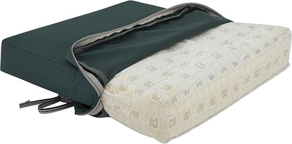 Classic Accessories Ravenna Water-Resistant Patio Chaise Cushion, 80 x 26 x 3 Inch, Mallard Green, Outdoor Seat Cushions