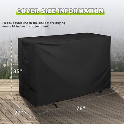 Grill Cover for Blackstone Bronco 5-Burner 44" Omnivore Propane Grill 2426, Outdoor Griddle Cover for Blackstone Original 44in 5 Burner Griddle 1568, Protective Flat Top Grill Cover
