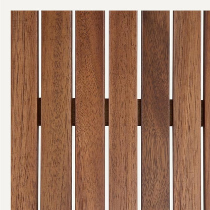 Amazon Basics Patio Coffee Table, FSC-Certified Wood, 35"