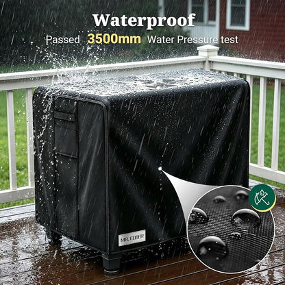 MR. COVER Outdoor Prep Table Cover 40 inch for Royal Gourmet Cart Flattop Worktable, 600D Heavy Duty Waterproof for Grill Dining Kitchen Island cart Protective, Outdoor Storage Cabinet Cover