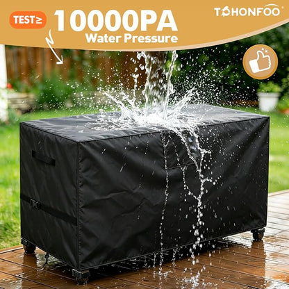 Outdoor Prep Table Cover, 600D Waterproof Patio BBQ Table Cover, Suitable for Outdoor Dining Table, Stainless Steel Metal Grill Table, BBQ Grill Cart, 40" x 24" x 32"