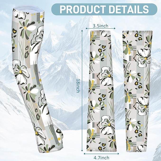 Gardening Sleeves for Women Farm Sun Protection Thorn Proof Cooling Arm Sleeves to Cover Arms for Garden Sports