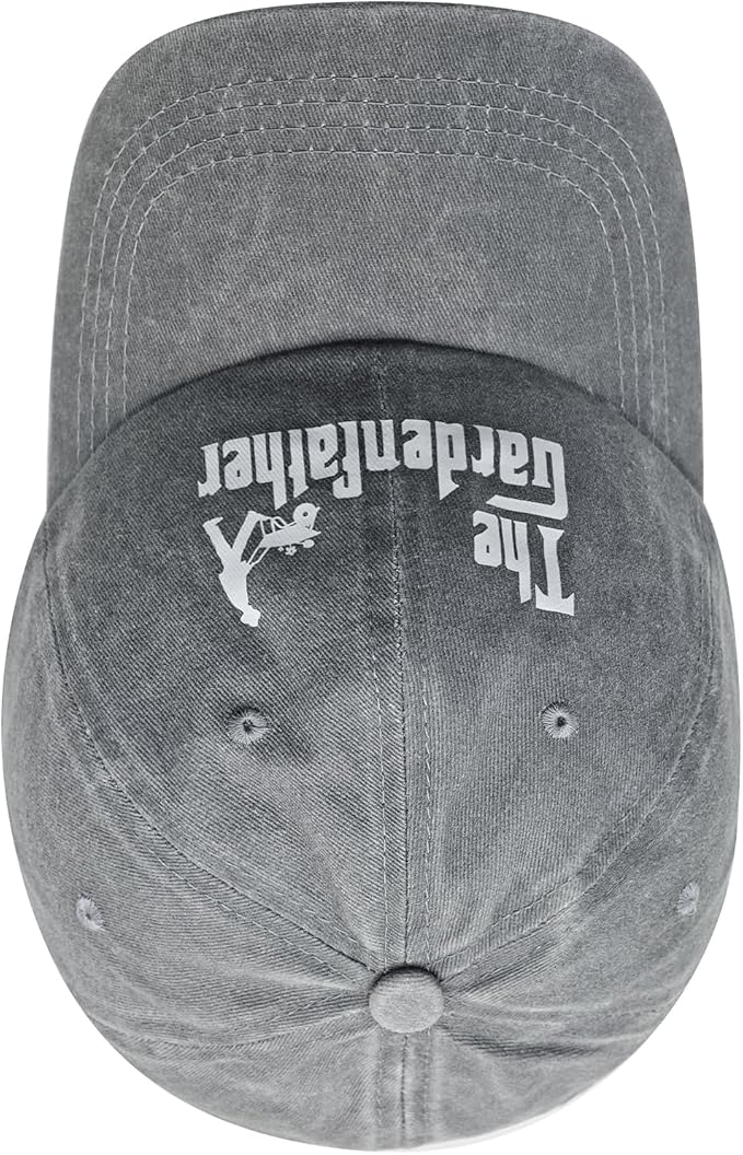 Gardening Gifts for Men, Gardening Hat for Gardeners Men, Adjustable Washed Cotton Baseball Cap