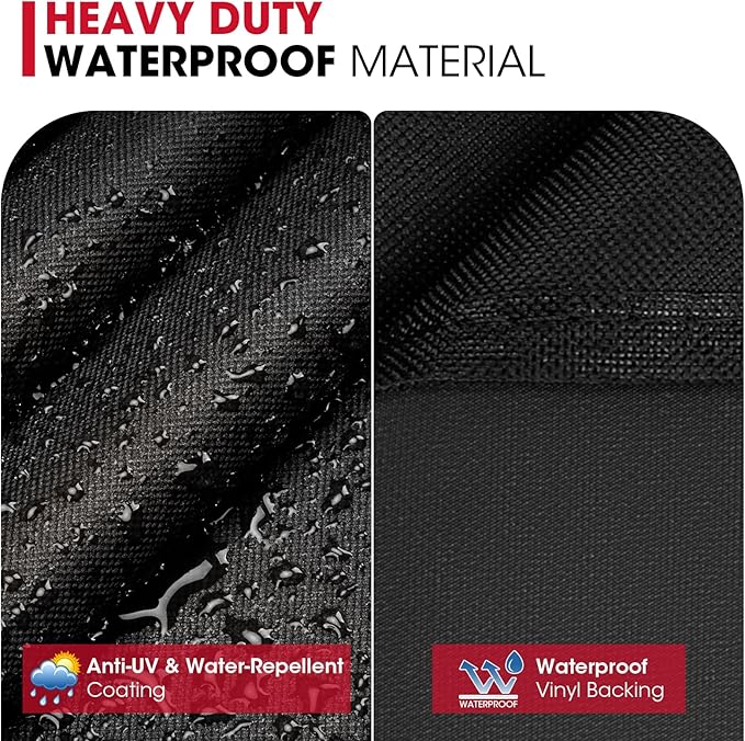 UNICOOK Heavy Duty Waterproof Barbecue Gas Grill Cover, 75-inch XX-Large BBQ Cover, Special Fade Resistant, Durable and Convenient, Fits Grills of Weber Char-Broil Nexgrill Brinkmann and More