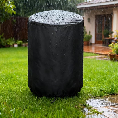 Smoker Cover Fit for INGRILL 3-in-1 Stainless Steel Smoker Barrel Grill, Waterproof Portable Charcoal BBQ Covers for Camping, Backyard & Home BBQ- 15.4" D x 29" W