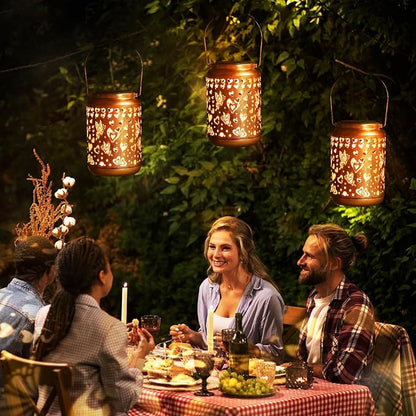 Solar Lanterns Outdoor, Love Mom Lantern Garden Decor Waterproof Decor Light Hanging Solar Lights Yard Decor, Christmas Gifts, Gifts for Women, Gifts for Mom, Gifts for Grandma