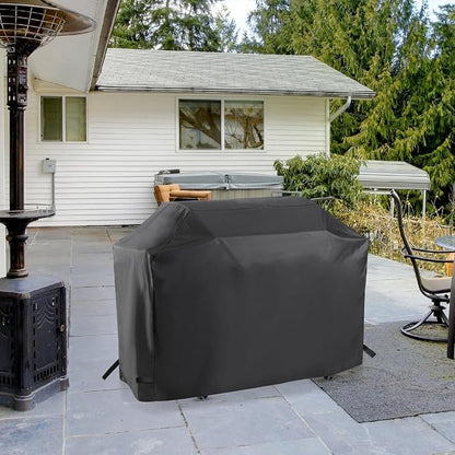 Grill Cover for Monument Grills Mesa 400M and Mesa 300, 53 Inch for 35000, 36000, Heavy Duty & Waterproof, Outdoor Barbecue Cover