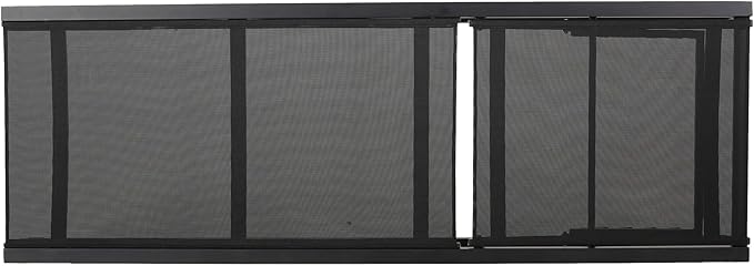 Christopher Knight Home Vivian Outdoor Aluminum Chaise Lounge with Mesh Seating (Set of 2), Black