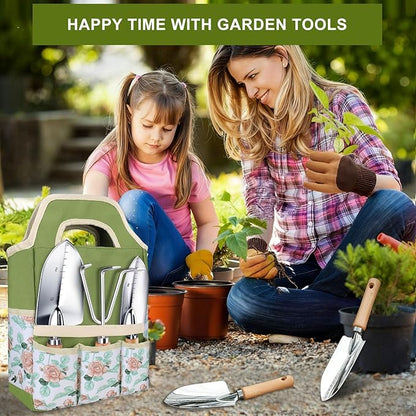 Kynup Gardening Tools, Garden Tools Set with Garden Trowel, Hand Garden Shovel, Gardening Essentials, Supplies, Garden Stuff, Gardening Gifts for women, Gardenig Kit for Starters
