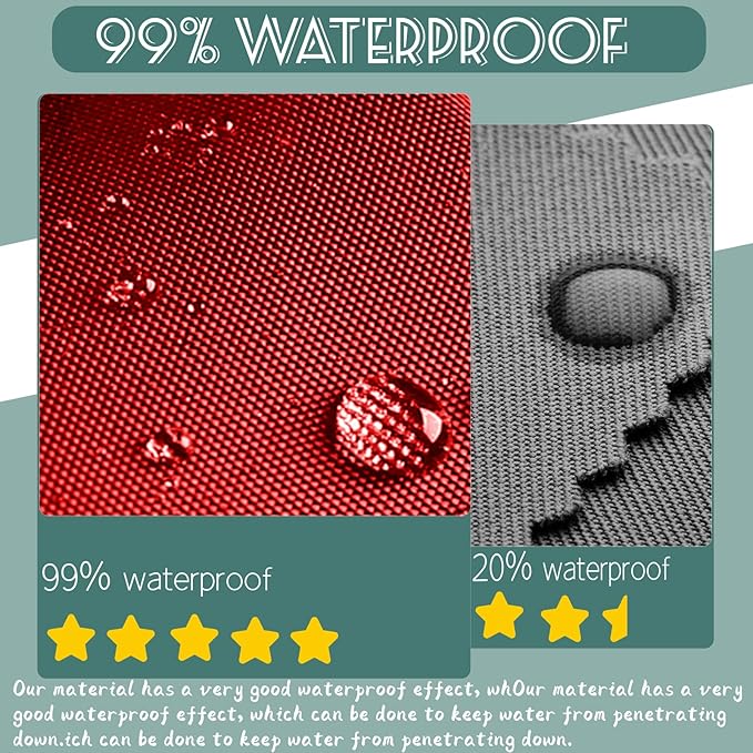 Replacement Cushions for Swing, Swing Cushions 3 Seater Replacement, Waterproof Thicken Washable Pad Cushion for Outdoor Indoor Furniture Swing Patio (red, 40x63 inch)