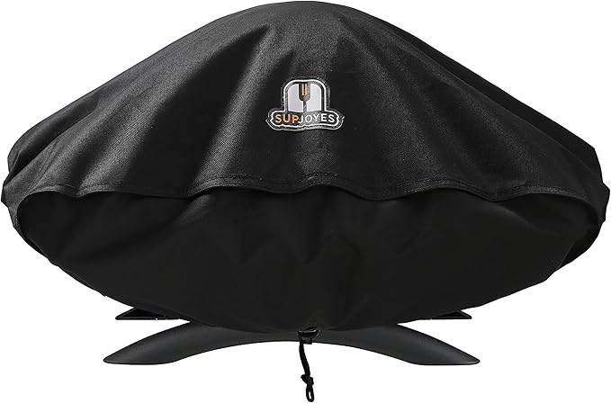 Grill Cover for Weber Q Series Grills, Portable BBQ Cover for Weber Q2000 and Q200 (Not Fit for Q2200)