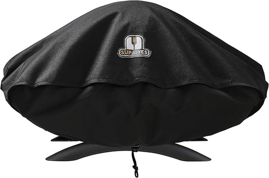 Grill Cover for Weber Q Series Grills, Portable BBQ Cover for Weber Q2000 and Q200 (Not Fit for Q2200)