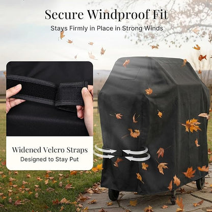 iBirdie Outdoor Grills Cover 50 x 24 x 46 inch, fit 50, 49 Barbeque, Waterproof Weatherproof, 600D Heavy Duty Barbecue Cover, Compatible for 2, 3 Burners Gas BBQ