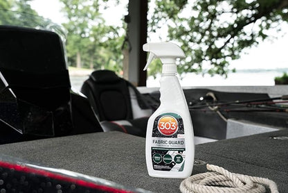303 Marine Fabric Guard for Boat Covers & Canvas, 16 oz 6-Pack | Restores water and stain resistance on boat covers, canvas, and marine fabrics.
