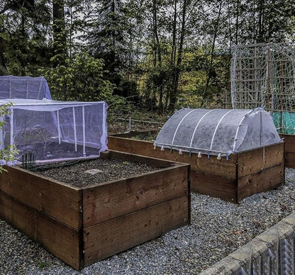 Garden Netting Pest Barrier: 10'x20' Fine Bug Netting for Garden Protection Row Cover Raised Bed Screen Mesh Greenhouse Mosquito Net, Protecting Tree Plants Vegetable Flowers Fruits