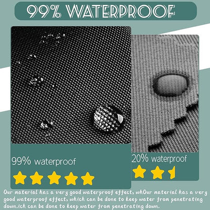 Replacement Cushions for Swing, Swing Cushions 3 Seater Replacement, Waterproof Thicken Washable Pad Cushion for Outdoor Indoor Furniture Swing Patio (Black, 40x70 inch)