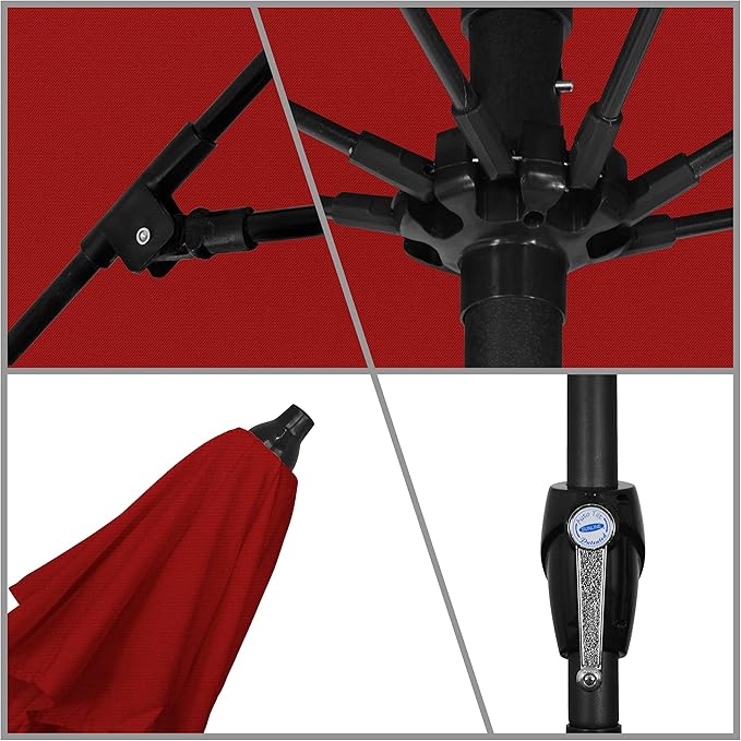 California Umbrella 9' Rd Sunbrella Aluminum Patio Umbrella