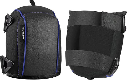 WORKPRO Garden Knee Pads For Unisex-Adult, Flooring Kneepads with Foam Padding, Comfortable Kneeling Cushion for Gardening, House Cleaning, Construction Work, 7.87"*6.75"*3"