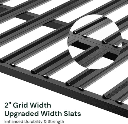 SunsGrove 3x6 Garage Storage Overhead Rack Organization, Adjustable Ceiling Mounted Storage Racks, 800LBS Weight Capacity, 22"-40" Ceiling Dropdown, 2 Pcs, Black