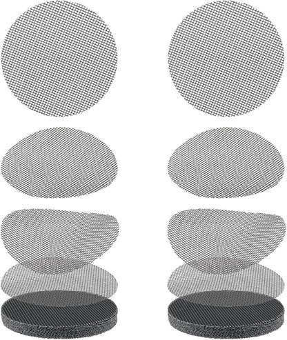 Bonsai Mesh for Plant Pot Drainage Screen 3 Inch, 50 Pcs Plastic Round Flower Pot Hole Mesh Screen Cover Pad, Planter Bottom Drainage Inserts Grid Mat for Potted Succulent