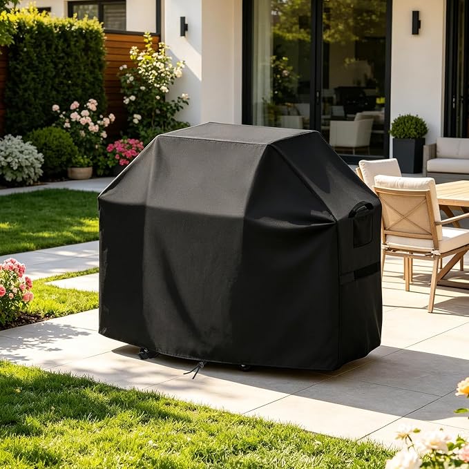 Grill Cover for Monument Denali (Pro) 4+1 / Denali 425 / Denali 405, Heavy Duty Waterproof All-Weather Protection, Outdoor Fade Resistant BBQ Grill Cover (60" W×23" D×44" H)