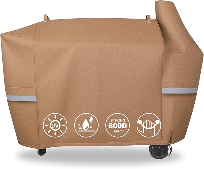 Grill Cover for Pit Boss Austin XL - 600D Heavy Duty Wood Pellet Smoker Cover for Pit boss 1000 Series, Austin XL 1000,Rancher XL 1000,1100 Pro,1150,and Z Grill 1000 Series Wood Pellet Grills