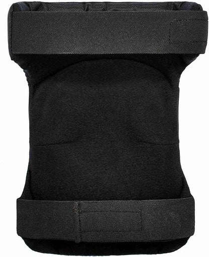Gel Foam Knee Pads with Comfort Hinge Straps, Rubber Hard Cap, Hook & Loop Closure, Ergodyne ProFlex 435HL