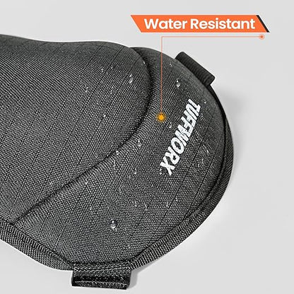 Professional Knee Pads with Adjustable Straps, Kneepad Heavy Duty Foam Padding, Black