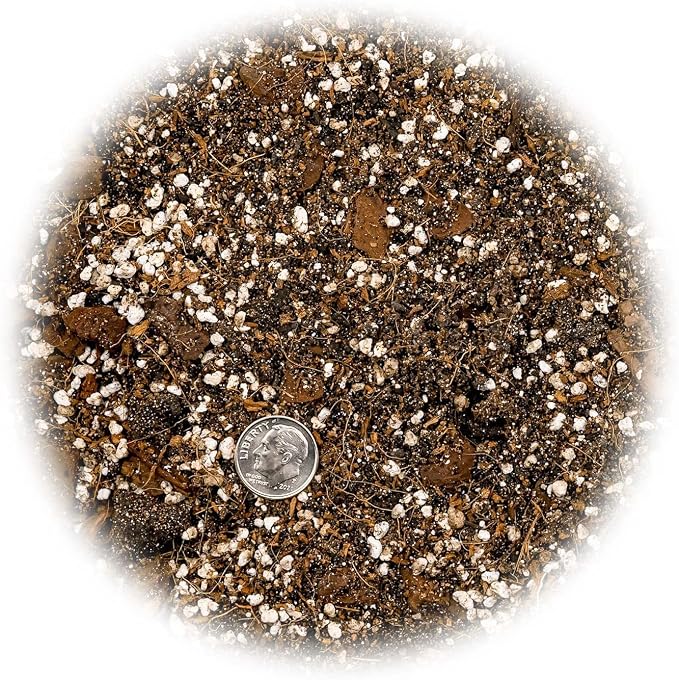 Premium Aroid Potting Mix - 20 Quart - Soil Free Blend for Aroids - Growing Medium for House Plants by Gardenera - (4 Bags of 5 Quart)