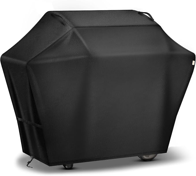Grill Cover 48 Inch for Outdoor Grill,Grill Cover for Outdoor Waterproof Weather Resistant,UV & Fade Resistant, Compatible with Weber Nexgrill Charbroil Kenmore Gas BBQ, Black