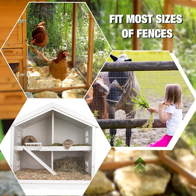 Tatuo Hardware Cloth 1/2 Inch 36in x 100ft Hot Dip Galvanized After Welded Cage Mesh Rolls 21 Gauge Metal Chicken Wire Roll Wire Fencing Poultry Netting for Raised Garden Rodent Animals