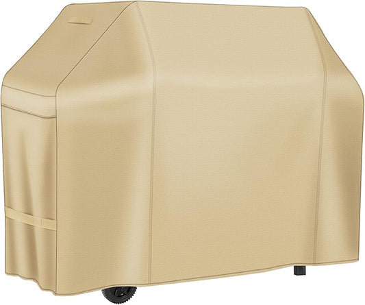 NEXCOVER Barbecue Gas Grill Cover - 60 Inch Waterproof BBQ Cover, Heavy Duty, Fade & Weather Resistant, Fits Weber, Brinkmann, Char Broil, Holland
