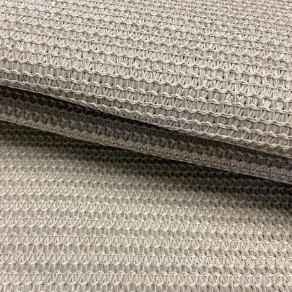 Alion Home© Elegant Privacy Screen Windscreen Mesh for Backyard Deck, Patio, Balcony, Fence, Pool, Porch, Railing. (5' x 6', Smoke Tan)