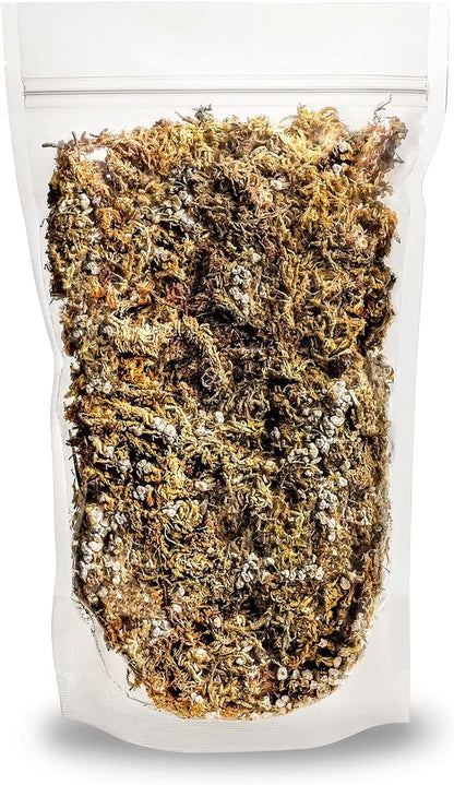 Gardenera Premium Orchid Mix by GARDENERA - 20 Quart - Fern + New Zealand Pine Bark + Sphagnum Moss + Perlite | Best for Growing and Repotting Orchids (4 Bags of 5 QT)