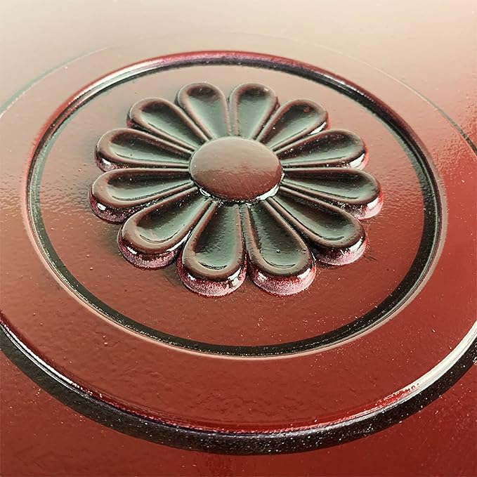 Southern Patio Colony 16 Inch Square Resin Ceramic Indoor Outdoor Garden Box Planter Pot for Flowers, Herbs, Vegetables, and Plants, Oxblood Red