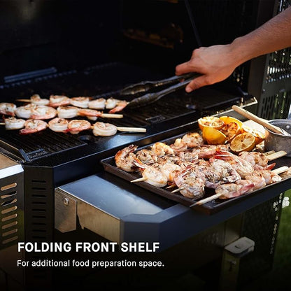 Masterbuilt® Gravity Series® 1050 Digital Charcoal Grill and Smoker with Digital Control, App Connectivity and 1,050 Cooking Square Inches in Black, Model MB20041220