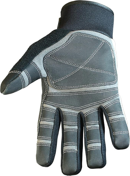 Youngstown Glove Cut Resistant General Utility Synthetic Work Gloves For Men - Kevlar Lined - Gray, X-Large