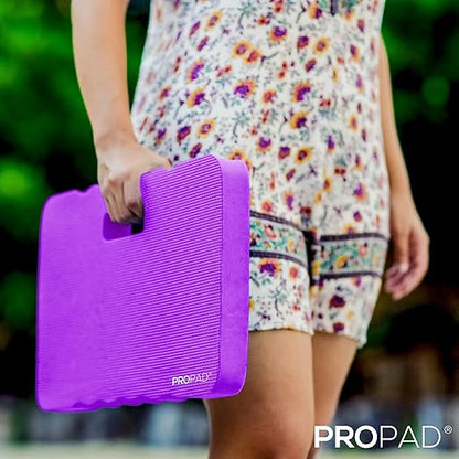 Thick Kneeling Pad, Garden Kneeler for Gardening, Bath Kneeler for Baby Bath, Kneeling Mat for Exercise & Yoga, Knee Pad for Work, Floor Foam Pad, Extra Large (XL) 18 x 11 x 1.5 Inches, Purple