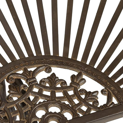 SAFAVIEH Outdoor Collection Annalise Antique White Accent Table