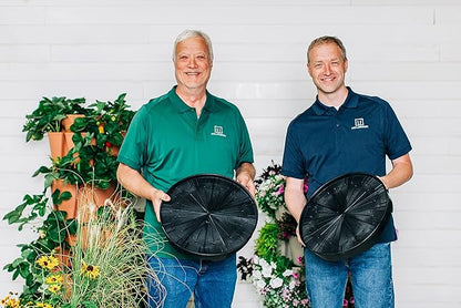 Greenstalk Universal Ultimate Spinner Base with Wheels Great for Rotating and Moving Large Planters and Pots