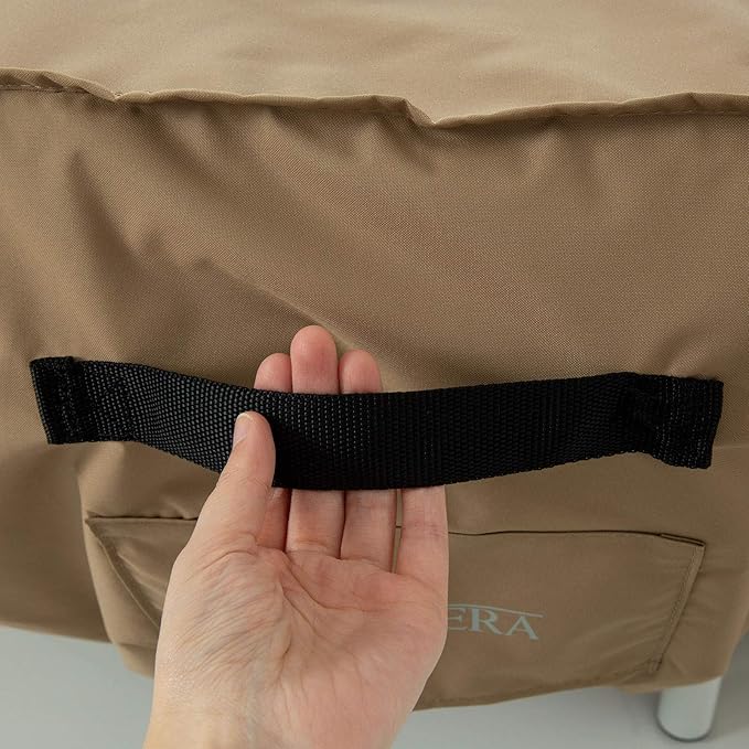 Tempera Patio Table Cover , Sectional Sofa , Dining Set Cover Outdoor , Anti-Fading , Waterproof for Outside Furniture, 110"D x 27.8"H, Taupe